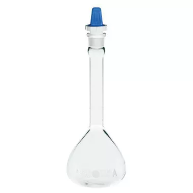 1000mL Volumetric Flask, Class A, #22 Outer Stopper Neck, PE Stopper