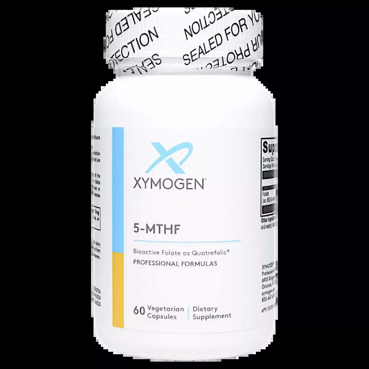 5-MTHF 2000 mg 60 Capsules by Xymogen