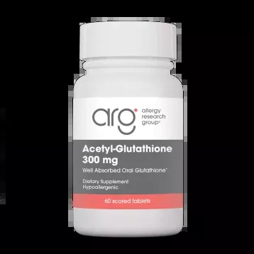 Acetyl Glutathione 300 mg 60 tabs by Allergy Research Group