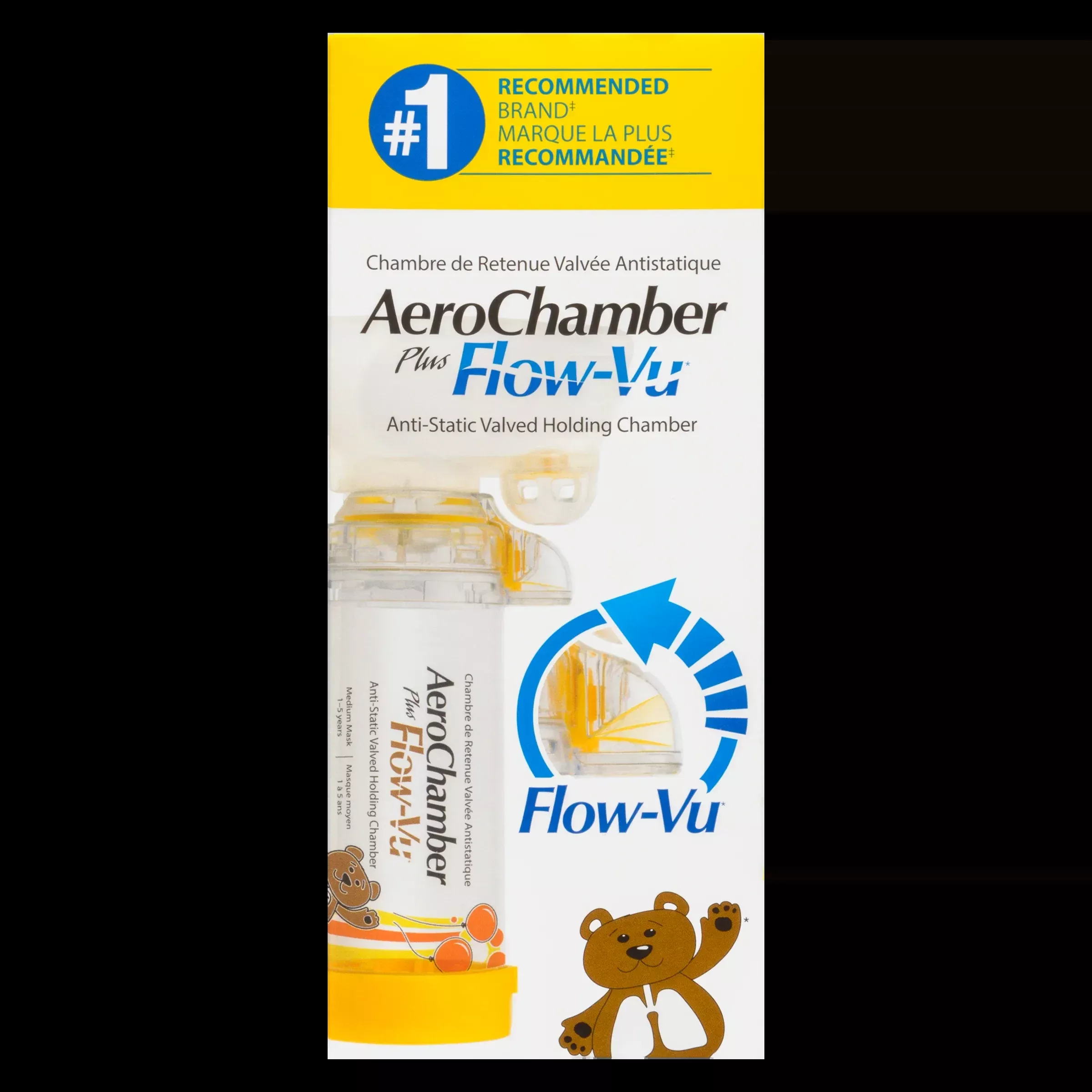 AeroChamber Plus Flow-Vu Mask Medium (1-5 Years)