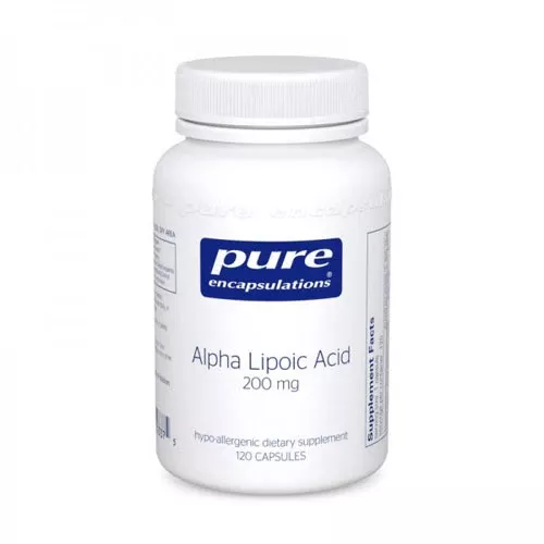 Alpha Lipoic Acid (200mg) 60's, Pure Encapsulations