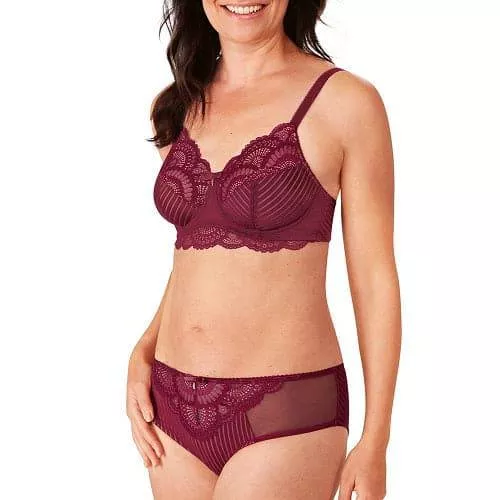 Amoena Karolina Underwired Bra Red/Nude