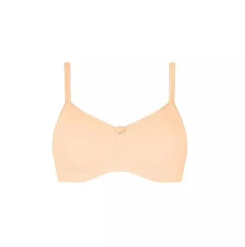 Amoena Mara Padded Soft Cup Mastectomy Bra - Peach