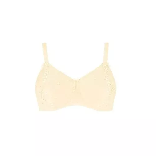 Amoena Mariella Padded Soft Cup Mastectomy Bra - Vanilla