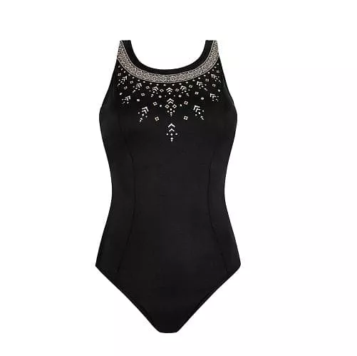 Amoena Mykonos Full Bodice High Neckline Swimsuit