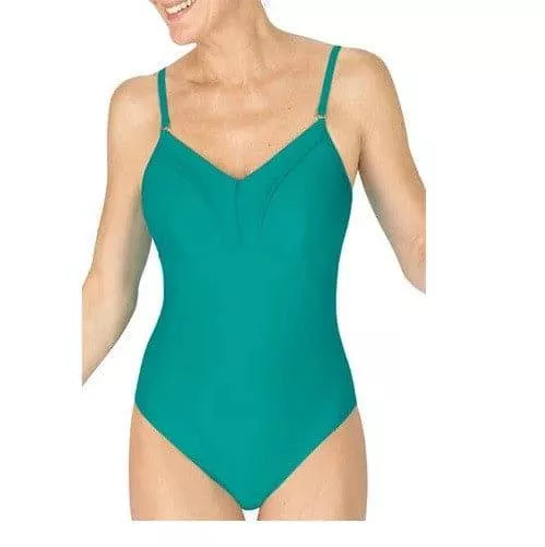 Amoena Ocean Breeze One-Piece Swimsuit - Sea Jade
