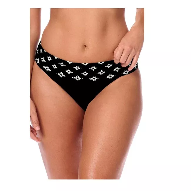 Amoena Palermo High Waist Brief Black/Off-White