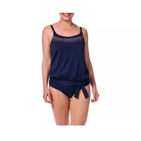 Amoena Thassos Blouson Top Navy/Multi