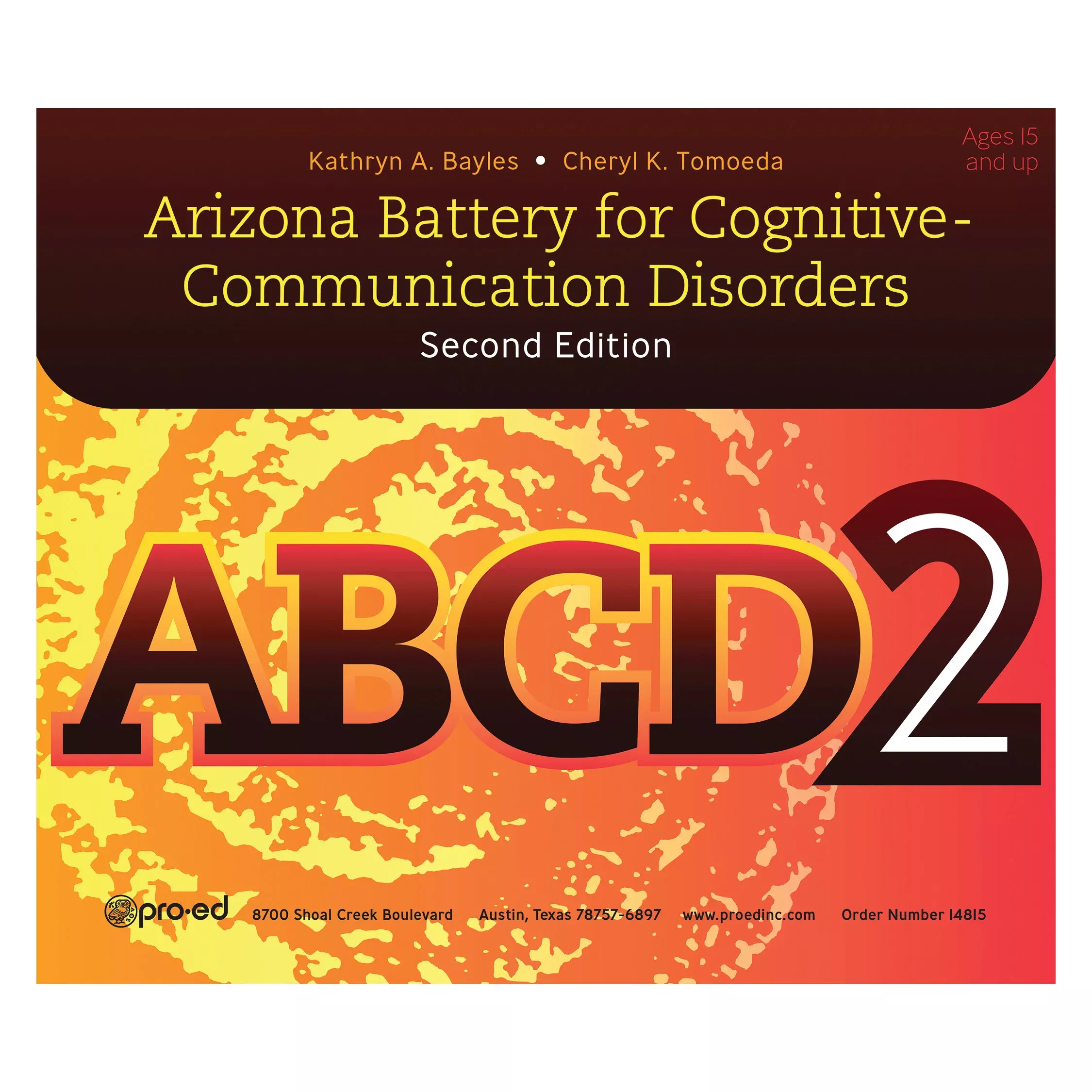 Arizona Battery for Cognitive Communication Disorders, 2nd Ed. (ABCD-2)