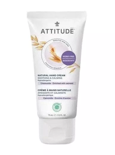 Attitude Sensitive Skin Care Natural Hand Cream Soothing and Calming - Chamomile 75mL