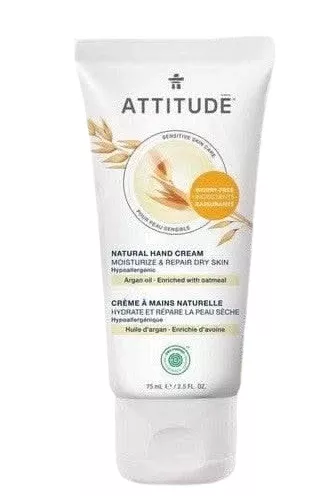 Attitude Sensitive Skin Hand Cream - Argan 75mL