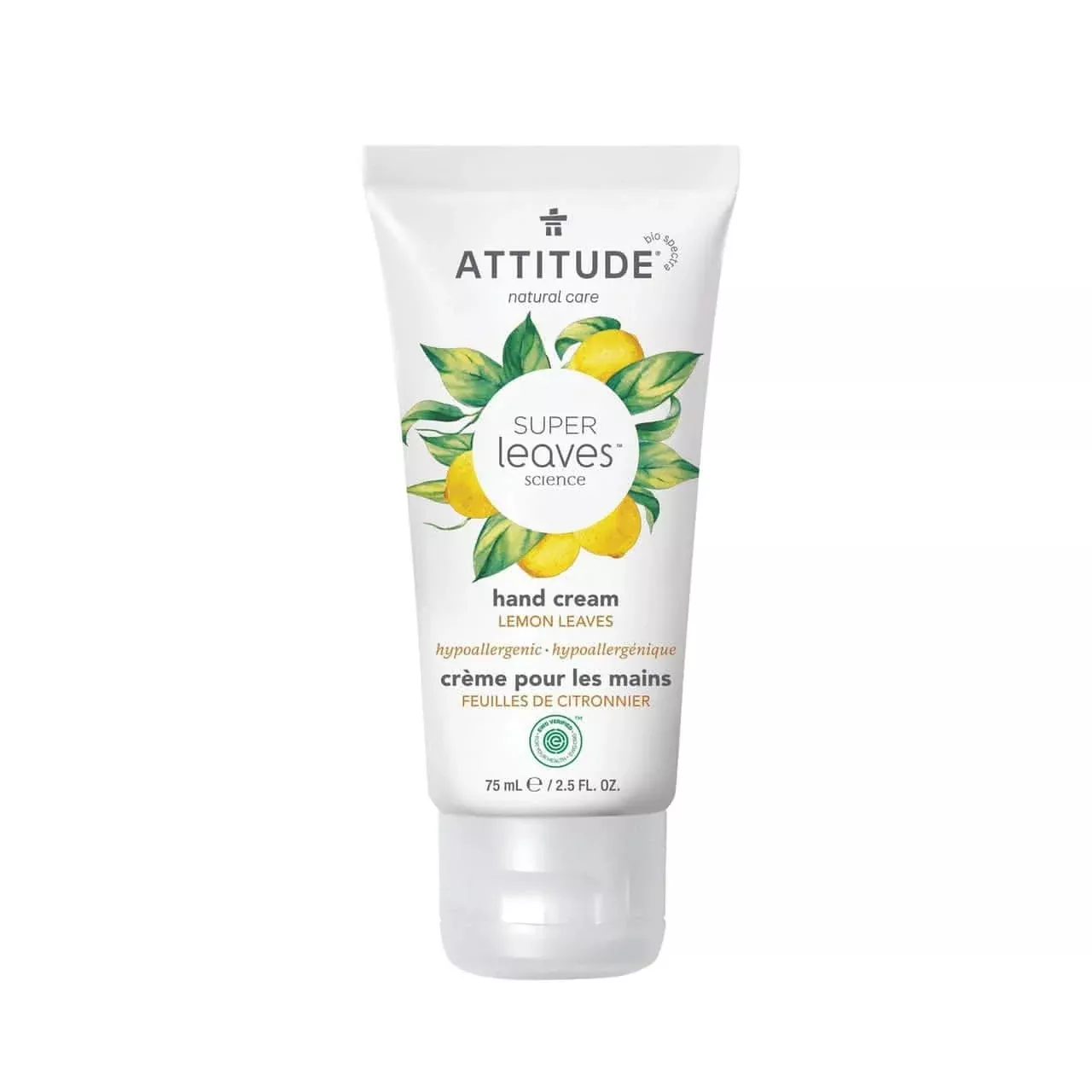 Attitude Super Leaves Hand Cream - Lemon Leaves 75mL