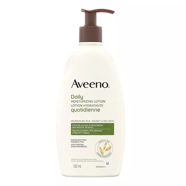 Aveeno Daily Moisturizing Lotion Fragrance Free 532mL