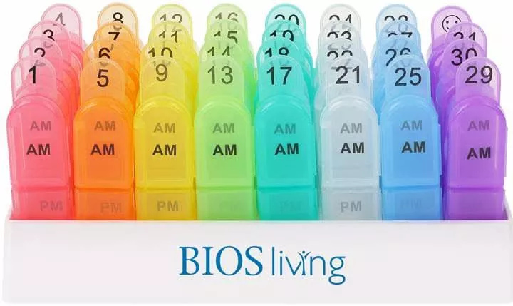 BIOS Medical 31 Day Pill Planner