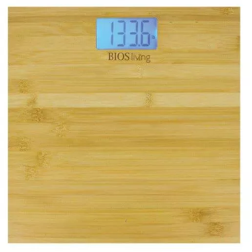 BIOS Medical Bamboo Bathroom Scale