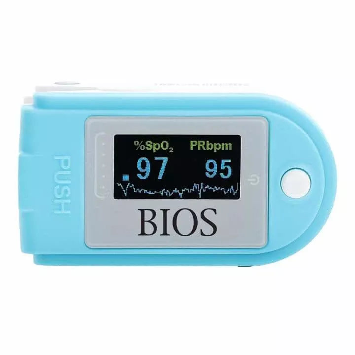 BIOS Medical Fingertip Pulse Oximeter with Bluetooth