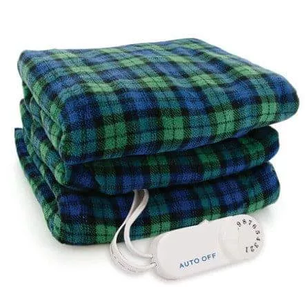 BIOS Medical Micro Plush Electric Throw