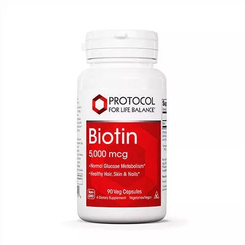 Biotin (5mg) 90 caps by Protocol