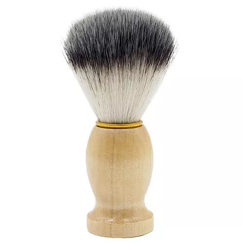 Bulldog Bob Natural Wooden Shaving Beard Brush