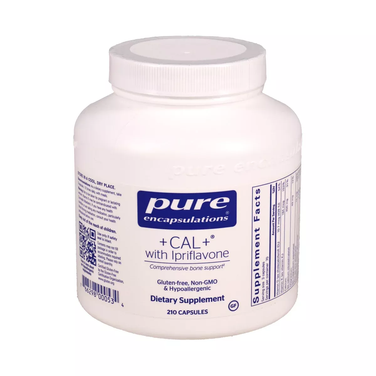 '+CAL+ with Ipriflavone by Pure Encapsulations
