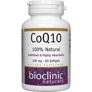 CoQ10 200 mg by Bioclinic Naturals
