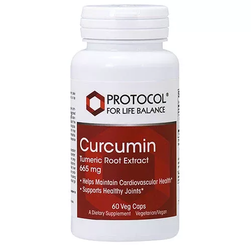 Curcumin Turmeric Root Extract (665mg) 60 caps by Protocol