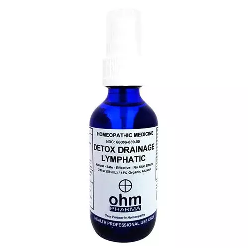 Detox Drainage Lymphatic 2 oz. Spray, Ohm Pharma