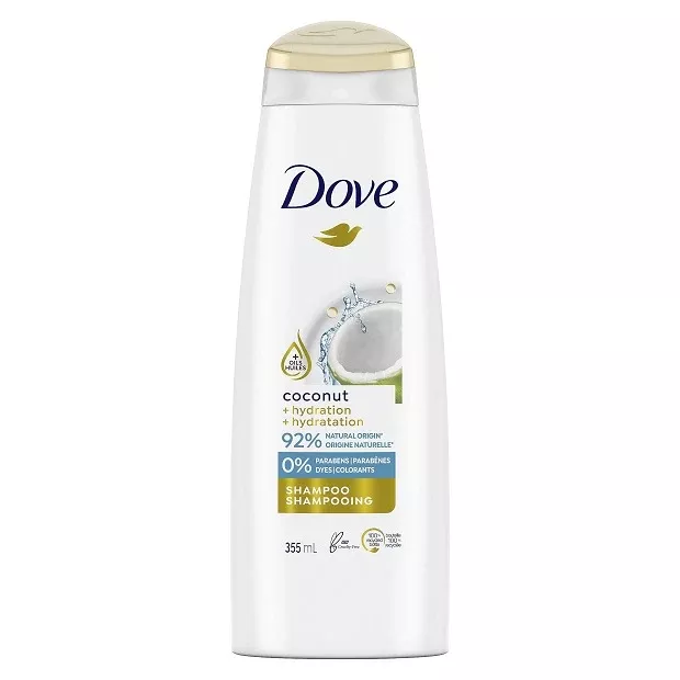 Dove Coconut & Hydration Shampoo 355mL