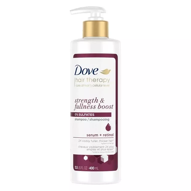 Dove Hair Therapy Strength & Fullness Boost Shampoo 400mL