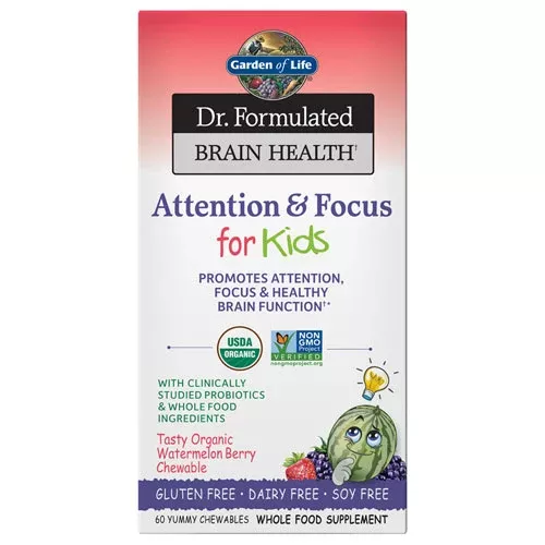 Dr. Formulated Brain Health Org. Attention/Focus (Kids)
