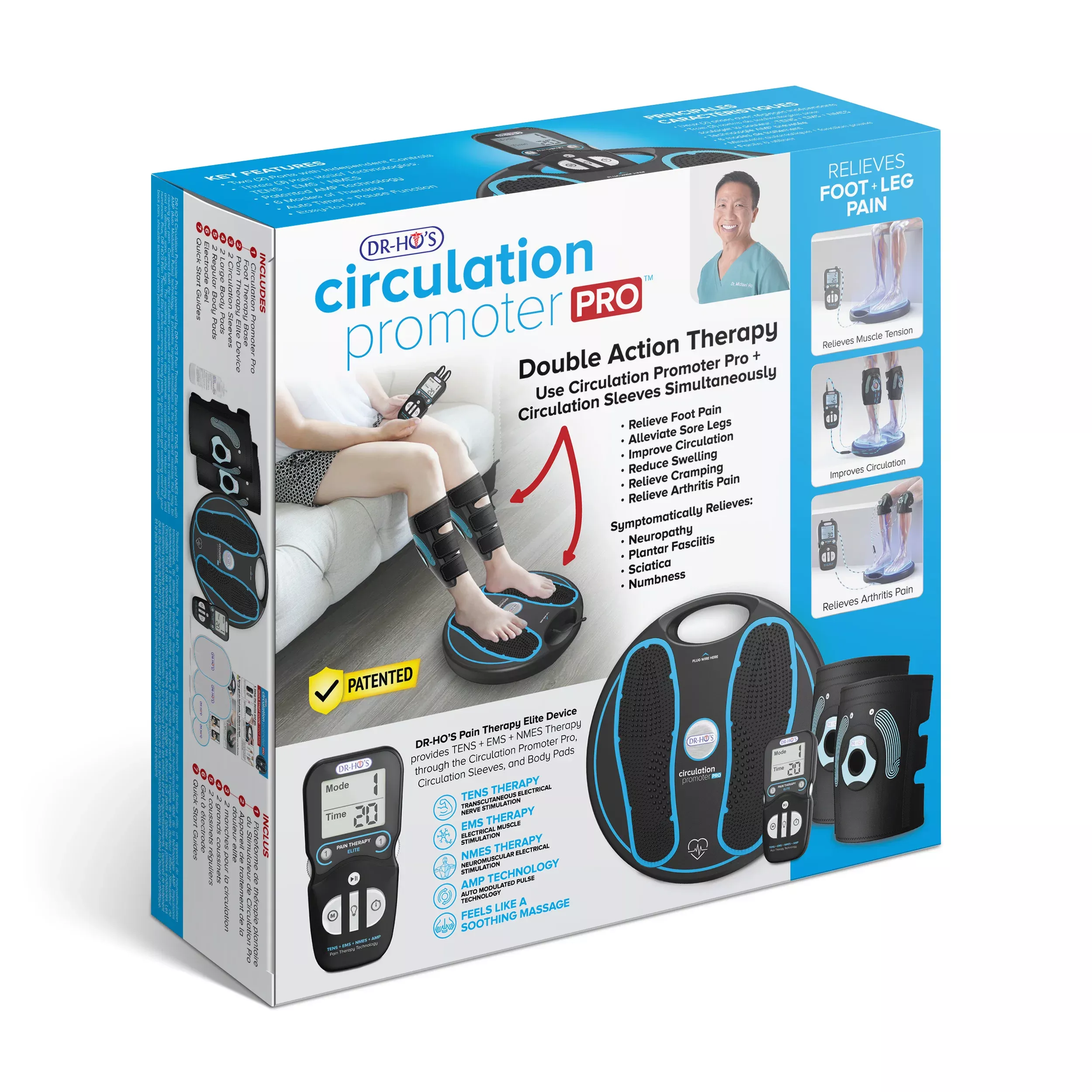 DR-HO'S Circulation Promoter PRO T.E.N.S. System