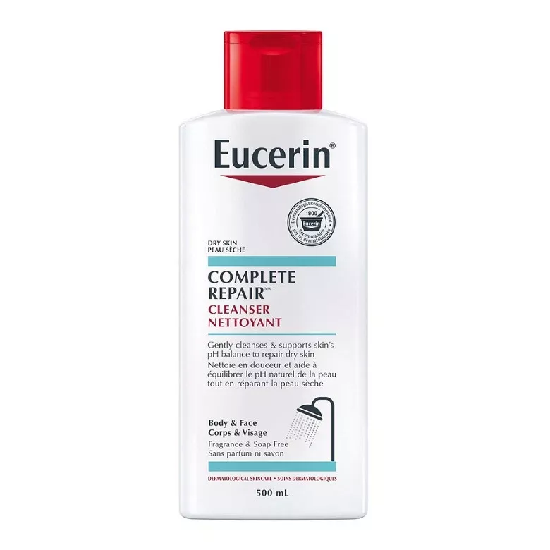 Eucerin Complete Repair Cleanser for Body & Face 500mL