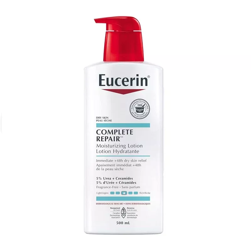 Eucerin Complete Repair Moisturizing Lotion Fragrance-Free 500mL