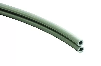 FC Tubing, 2 Hole, Poly Gray; Box of 100ft