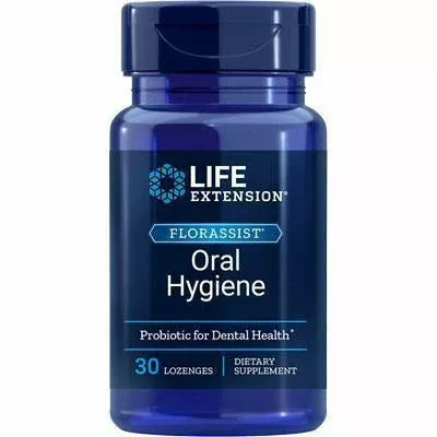 Florassist Oral Hygiene 30 lozenges by Life Extension