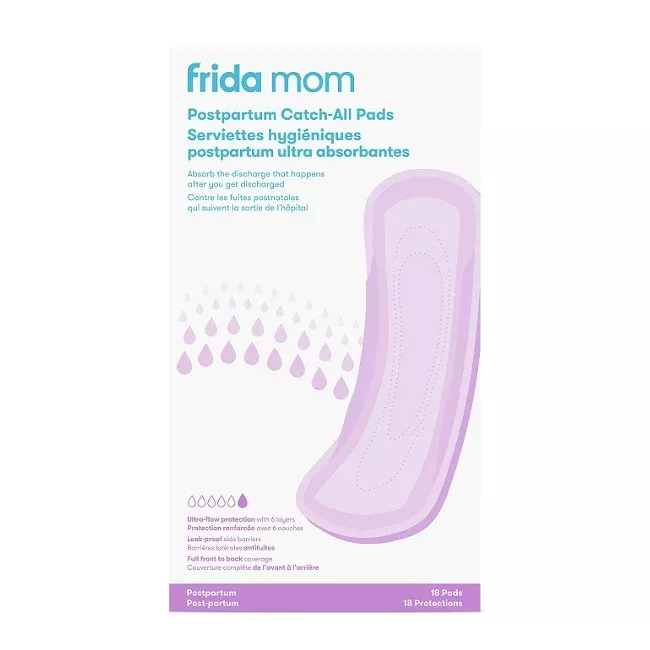 Frida Mom Postpartum Catch-All Pads 18 Count