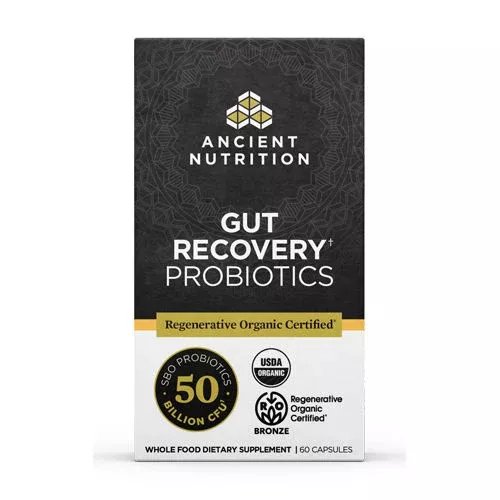 Gut Recovery Probiotics 50B 60's by Ancient Nutrition