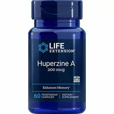 Huperzine A 200 mcg 60 vcaps by Life Extension