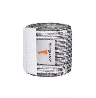 Incrediwear Bandage Wraps Gray for Pain Relief and Support