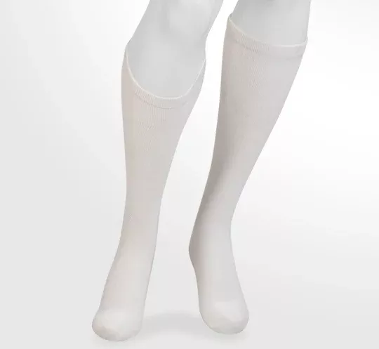 Juzo Compression Socks Power Lite White