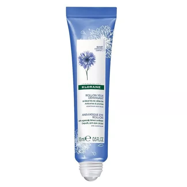 Klorane Anti-Fatigue Eye Roll-on With Organic Cornflower 15mL