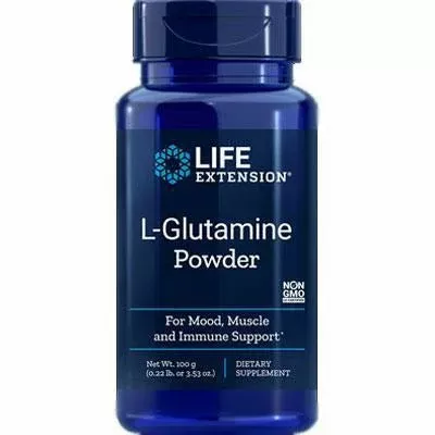 L-Glutamine Powder 100 g by Life Extension
