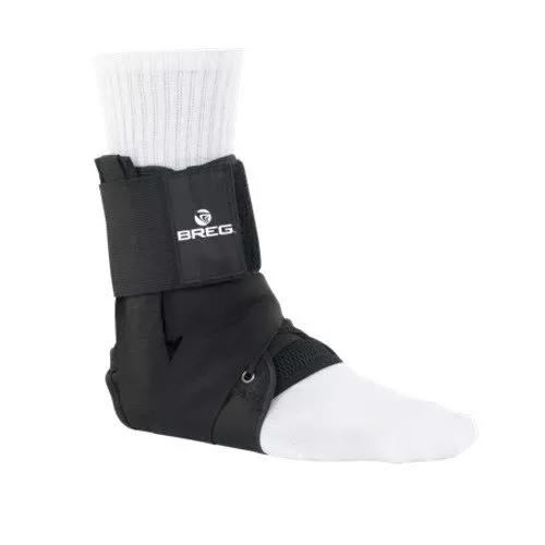 Lace Up Ankle Brace with Tibia Strap - BRG- 90160