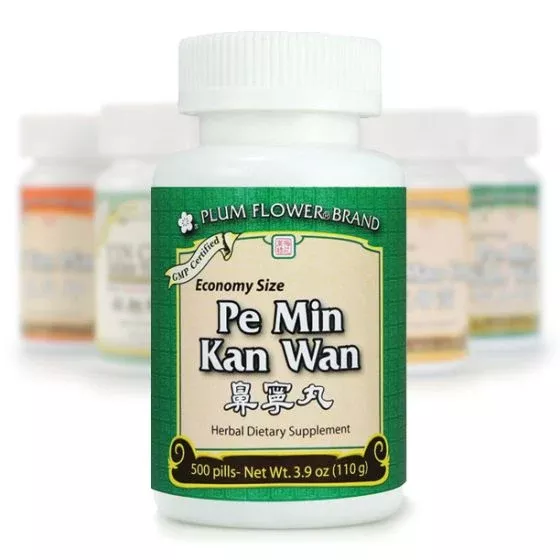 Mayway Plum Flower Pe Min Kan Wan Pills - Economy Size - MW.P.PMK.E
