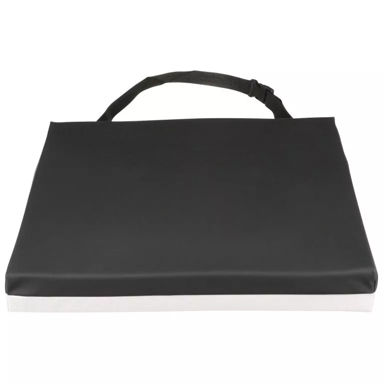 McKesson Foam Gel Seat Cushion with Molded Foam, Black – 16 W x 16 D x 2 H Inch