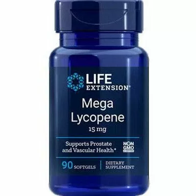 Mega Lycopene 90 gels by Life Extension