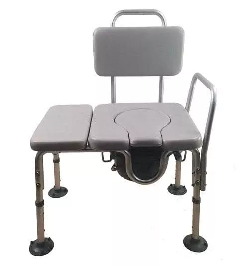MOBB Padded Transfer Commode Chair