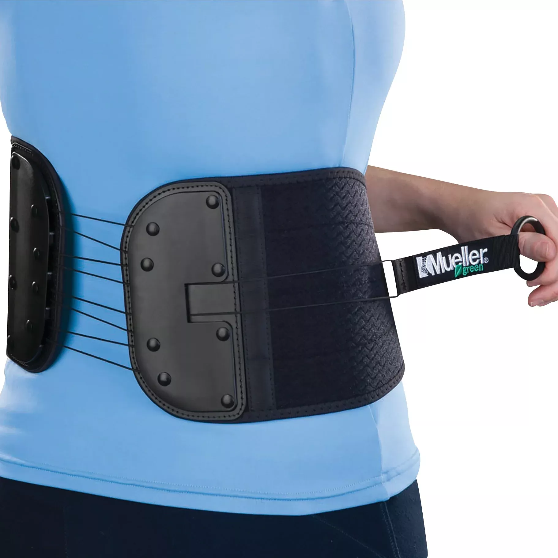 Mueller Sports Medicine Green Adjustable Back and Abdominal Support