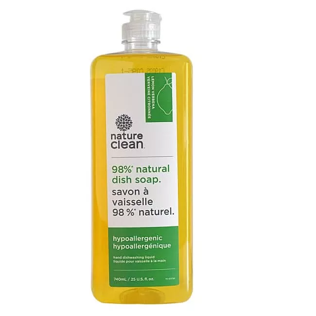Nature Clean Dishwashing Liquid Lemon Verbena 740ml