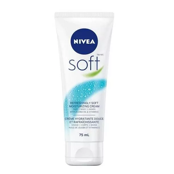 NIVEA Soft Moisturizing Cream for Face, Body and Hands
